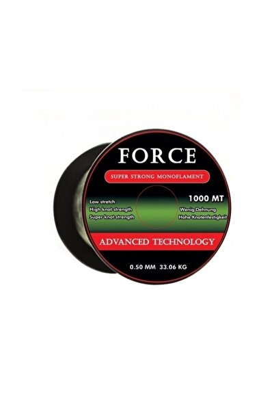 LİNEAEFFE Force Misina 0.50mm Yeşil1000 mt