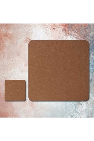 Viluxe خدمة أمريكية جلدية مربعة مكونة من 4 قطع لشخصين