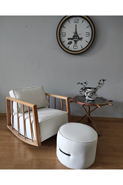 NOSSO HOME Sallanan Koltuk Tv Koltuğu Emzirme Koltuğu ( Mamma Keten )