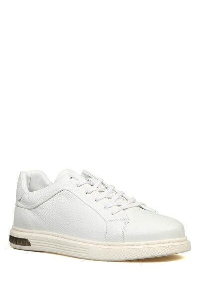 Hammer Jack Buregy Genuine Leather White Men's Shoes