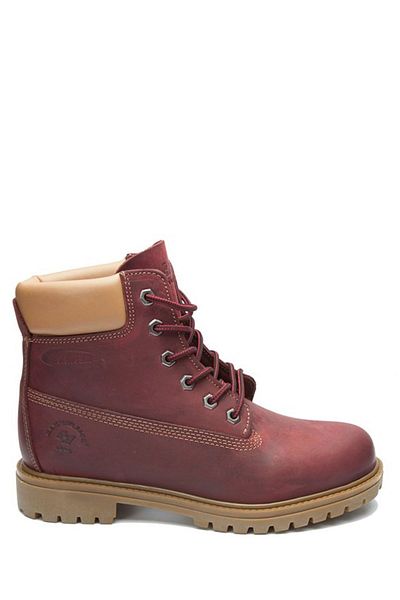 Hammer Jack Ανδρικές μπότες Crazy από γνήσιο δέρμα Claret Red