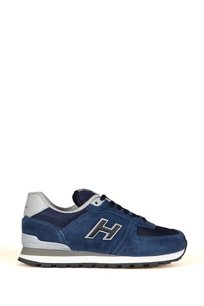Hammer Jack Peru Pantofi sport de damă din piele naturală Peru albastru indigo închis
