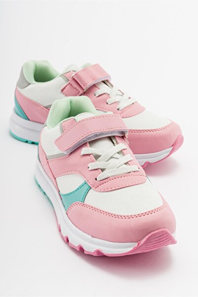 Ccway Детски спортни обувки РОЗОВИ ЗЕЛЕНИ