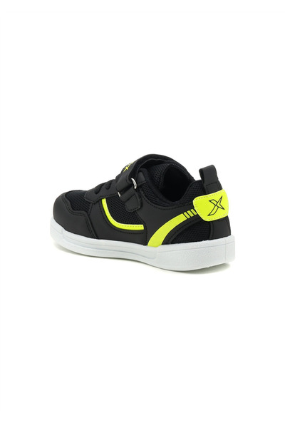 Kinetix Hornet J Tx 3Fx Pt Kids Black-Neon Green Sneaker Shoes