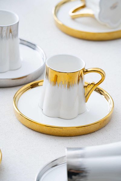 ACAR Aurora 6-Person Coffee Cup Set - 90 ml