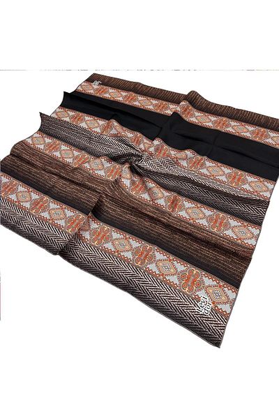 Levidor 3838-02 ModEl Twill Silk Scarf - CoppEr