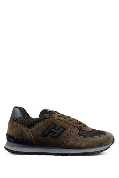 Hammer Jack Peru Genuine Leather Khaki Men's Sports Shoes