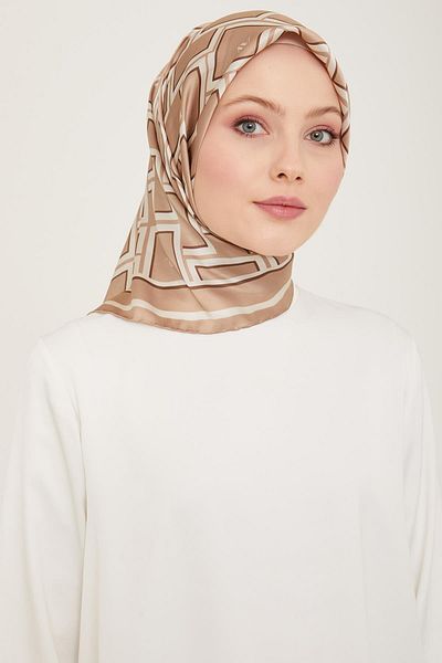 Armine Μεταξωτό Φουλάρι 2024 Καλοκαίρι - 9132-02 Twill