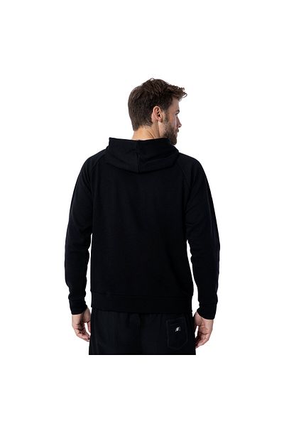 New Balance Μαύρο φούτερ Unisex Lifestyle - Mnh3224-bk