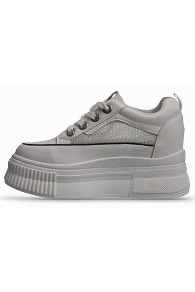 M.P. M.PPremium 241-1664 Zi Pantofi de damă albi casual