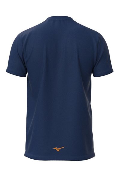 MIZUNO Αθλητικό Rb Ανδρικό T-Shirt Navy Blue