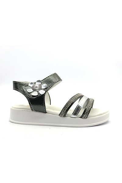 Kids Club Shoes Iremsu 12497 - Girl's Gray Sandals