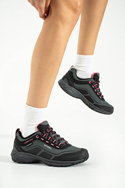 Hammer Jack Berto Su Geçirmez Koyu Gri-Pembe Outdoor Unısex Ayakkabı