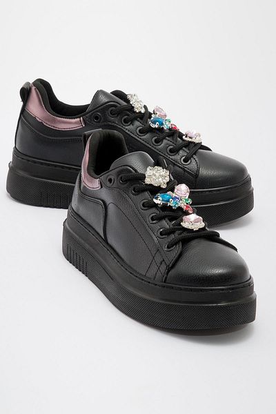 Ccway Pantofi sport anti-alunecare pentru damă BLACK SILVER