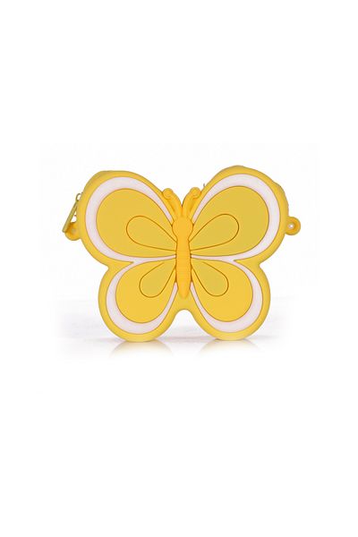Ogi Mogi Toys Silikon Gelbe Schmetterling Umhängetasche