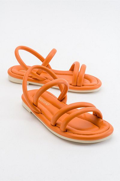 Ccway 2-Piece Women's Sandals Orange