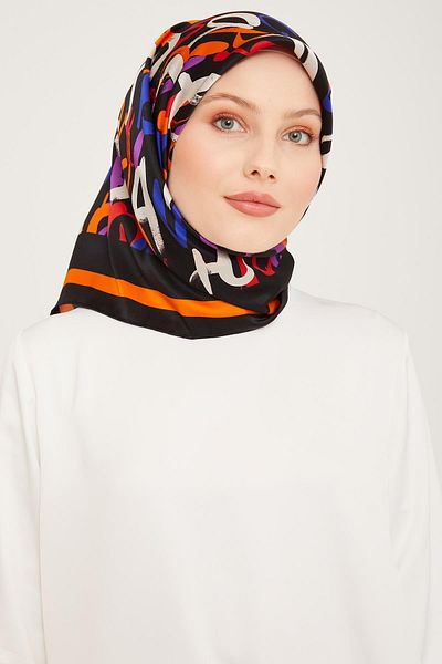 Armine Silk Scarf 2024 Winter - 9006-02 Twill