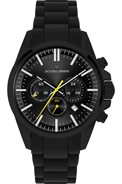 Jacques Lemans ساعة يد رجالية من ليفربول 1-2119f