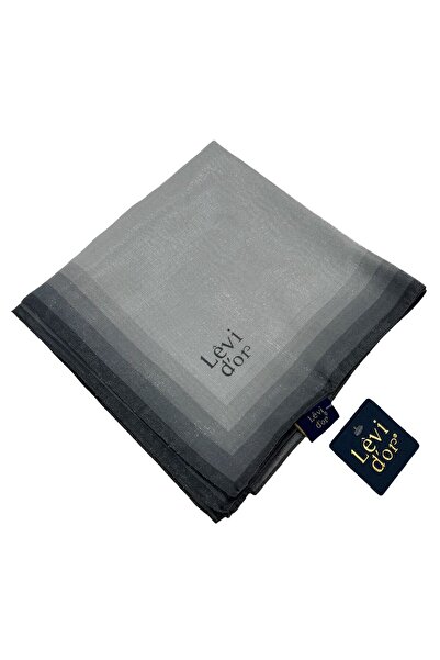 Levidor Κεχριμπαρένιο Κασκόλ - Γκρι