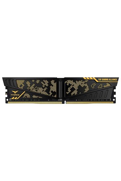 TEAM T-force Vulcan Tuf Gaming Alliance 8gb (1X8GB) 3600mhz Cl18 Ddr4 Gaming Ram (tltyd48g3600hc18j0