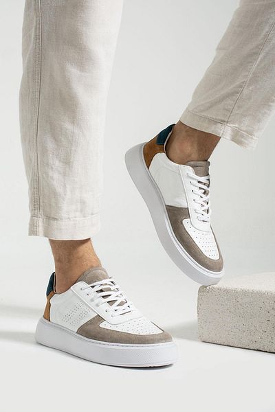 Hammer Jack Genuine Leather Twent White Men's Shoes
