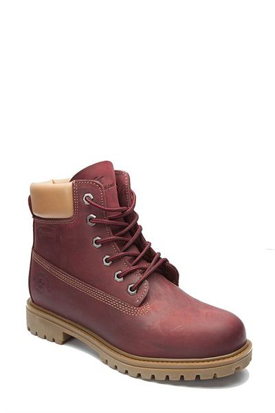 Hammer Jack Ανδρικές μπότες Crazy από γνήσιο δέρμα Claret Red