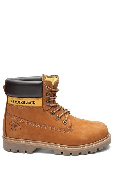 Hammer Jack Ανδρικές μπότες από γνήσιο δέρμα Cinnamon Nubuck