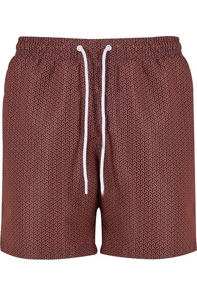 Urban Classics Herren Pattern Swim Shorts