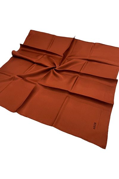 Aker Eșarfă simplă de mătase Twill - Tile 963