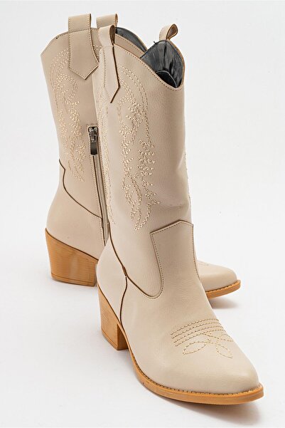 Ccway Нековзні чоботи з квітковим візерунком TEN CİLT