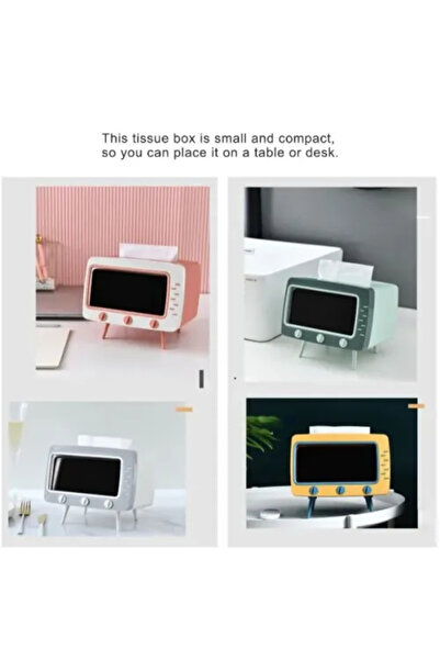 Genel Markalar Retro Telefon Tutucu ve Peçetelik