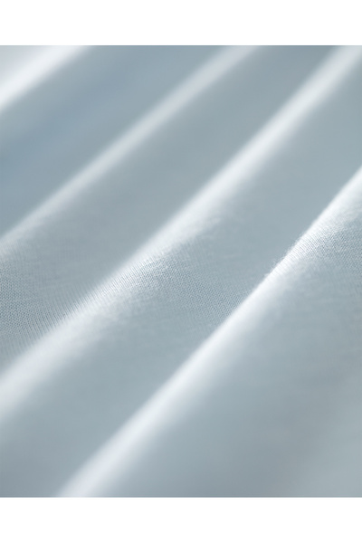 Madame Coco Belle Blue Bamboo Single Elastic Sheet