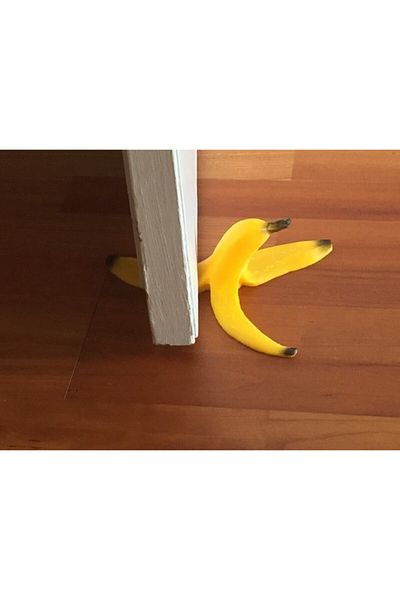 Minyatür Bahçem Drăguț Banana Door Stopper Suport ușă Under Door Wedge Door Stopper