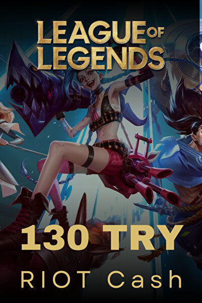 Riot Games League Of Legends 130 Try Rıot Cash (630 RP)