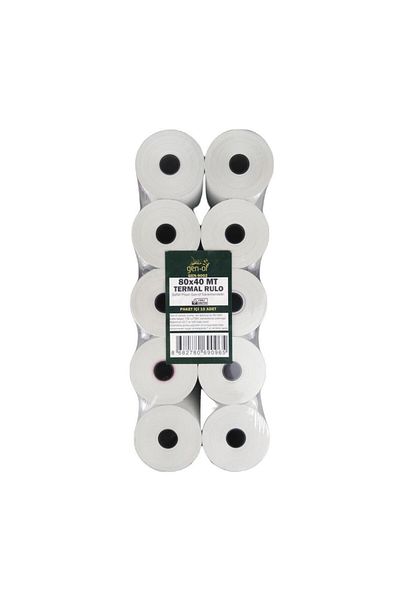 Gen-Of 80X40 Thermal Roller Pos Roller 150 Pcs (1 Box)