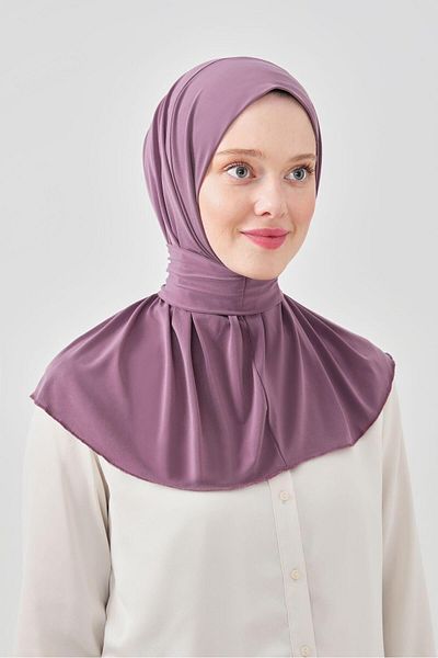 LAVENDER Snap Shawl - Plum