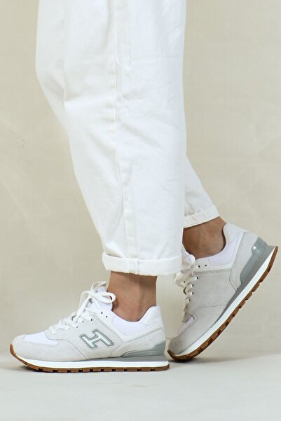 Hammer Jack Chile Genuine Leather White Puruty-Crepe Women's Sneakers