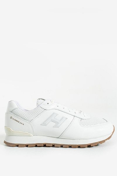 Hammer Jack Peru Genuine Leather White Crepe Men's Sports Shoes