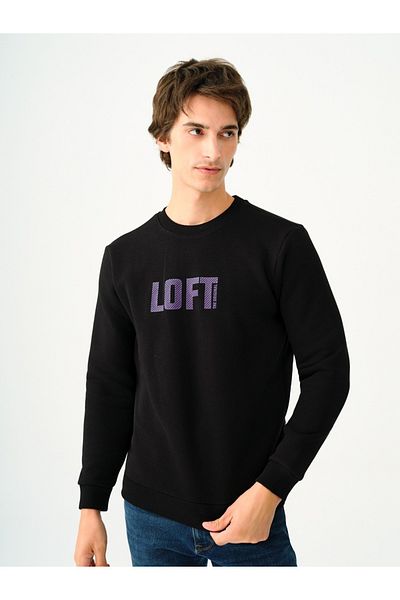 Loft Мъжки суитшърт LF2037697 - Черен/Черен