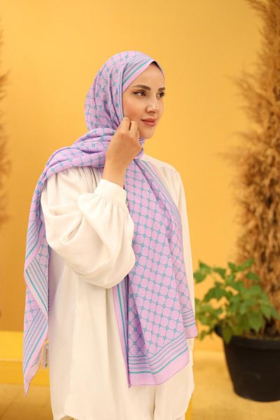 Silk Home Şal Olinda - 49005 - 24 Liliac