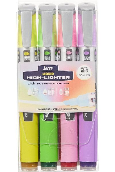 STOREMAX Liquid Highlighter - Krs Pastel Pet Bls 4L