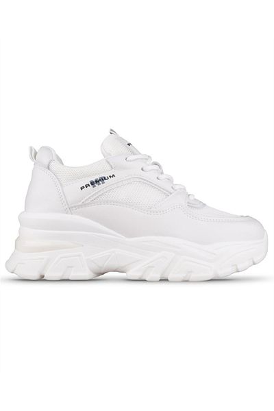 M.P. M.PPremium 241-1663 Zi ​​Pantofi de damă albi casual