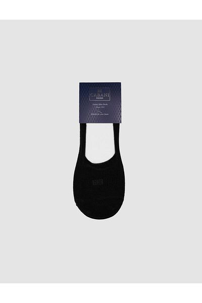 Cabani Bamboo 3-Piece Black Men's Ballerina Socks