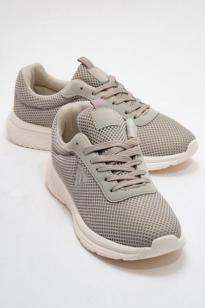 Ccway Pantofi sport de damă gri alb