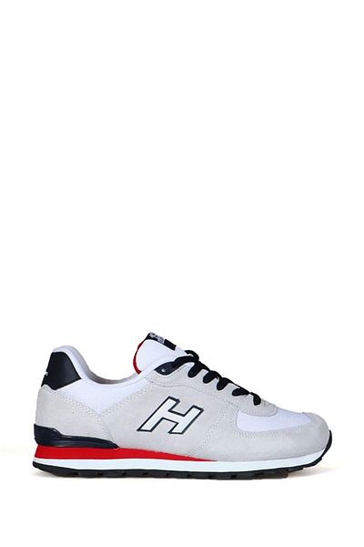 Hammer Jack Peru Genuine Leather Off-White-Red Men's Sports Shoes
