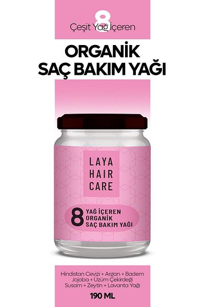 laya hair care 190ml Hair Strengthening Care Oil - For Damaged, Shedding Hair, No Rinse Required