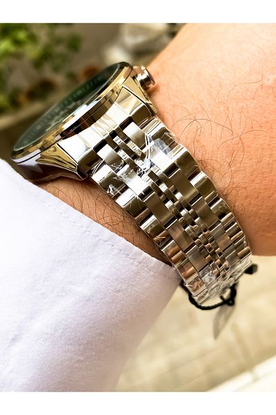 Reward Silver Original Waterproof Men's Wrist Watch Bracelet Gift