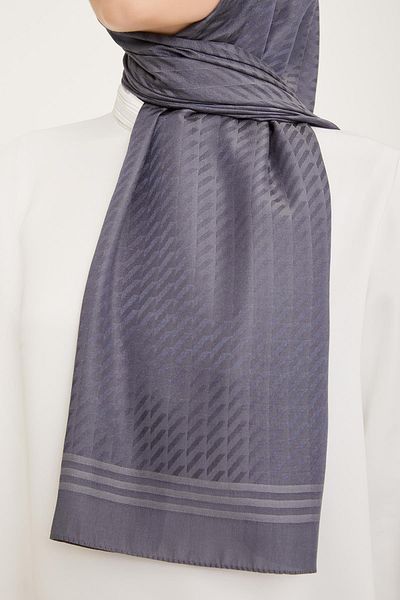 Armine Trend Diamond Shawl - 1 - Smoke 3332