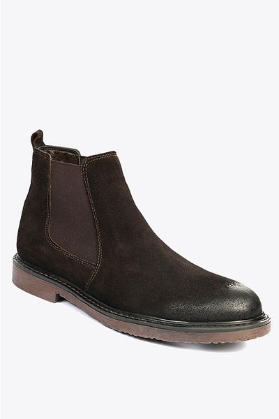 Hammer Jack Ανδρικές μπότες Smarte Brown Suede