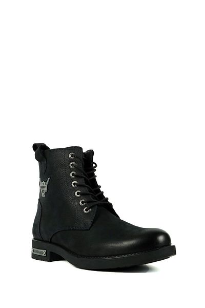 Hammer Jack Roller Boot Γνήσιο δέρμα Navy Blue Washed Nubuck Outdoor Ανδρικές Μπότες